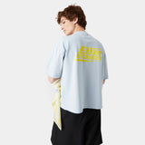 Speeding Up Cobalt Oversized Tee T-shirts eme