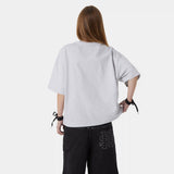 7am Heather Grey Oversized Tee T-shirts eme