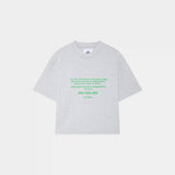 7am Heather Grey Oversized Tee T-shirts eme