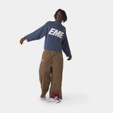 Flux Navy Knit Sweater Knitwear Eme Studios