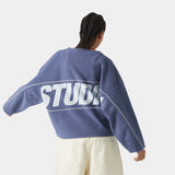 Thrill Crown Blue Reverse Sweatshirts Eme Studios