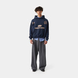 Stealth Navy Oversized Hoodie Hoodies eme