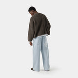 Sleek Fawn Knit Sweater Knitwear eme