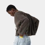 Sleek Fawn Knit Sweater Knitwear eme