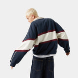 Whiz Navy Polo Sweatshirt Sweatshirts eme