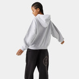 Badge Heather Grey Full Zip Hoodies eme