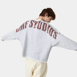 Suty Reverse Heather Grey Crewneck Sweatshirts eme