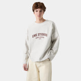 Suty Reverse Heather Grey Crewneck Sweatshirts eme