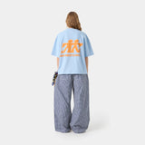 Mbuddy Blue Oversized Tee T-shirts eme