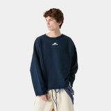 Suty Reverse Navy Crewneck Sweatshirts eme