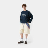 Suty Reverse Navy Crewneck Sweatshirts eme