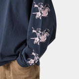 Franklin Navy LS T-shirts eme