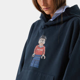 Brick Navy Hoodie Hoodies eme