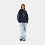 Brick Navy Hoodie Hoodies eme