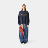 Institution Navy Long Sleeve T-shirts eme