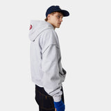 Patches Heather Grey Full Zip Hoodies eme