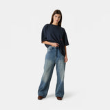 Roots Navy Oversized Tee T-shirts eme