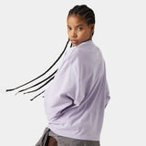 Badge Gray Lilac Long Sleeve T-shirts eme