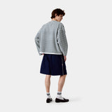 Sade Navy Reverse Crewneck Sweatshirts Eme Studios