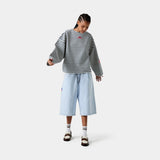 Sade Navy Reverse Crewneck Sweatshirts Eme Studios