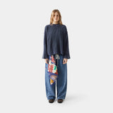 Collective Slate Blue Knit Knitwear eme