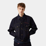 Frisona Raw Denim Boxy Jacket Outerwear eme