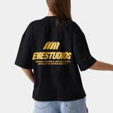 Meaning Black Oversized Tee T-shirts eme