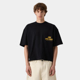 Meaning Black Oversized Tee T-shirts eme