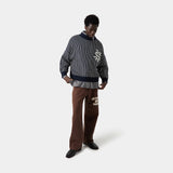 Badge Navy Stripes Knit Knitwear eme