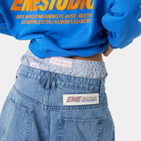 Andy Scratch Denim Jorts Shorts eme