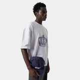 Crown Heather Grey Oversized Tee T-shirts eme