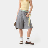 Jayde Navy Vichy Shorts eme