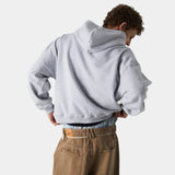 Box Heather Grey Oversized Hoodie Hoodies eme