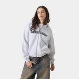 Intel Heather Grey Full Zip Hoodies Eme Studios