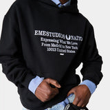 EmeXNaiyo Black Hoodie Hoodies eme