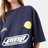 Team Navy Oversized Tee T-shirts eme