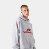 Flag CPH Heather Grey Hoodie Hoodies eme