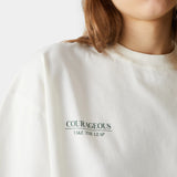 Courageous Off Sand Oversized Tee T-shirts eme