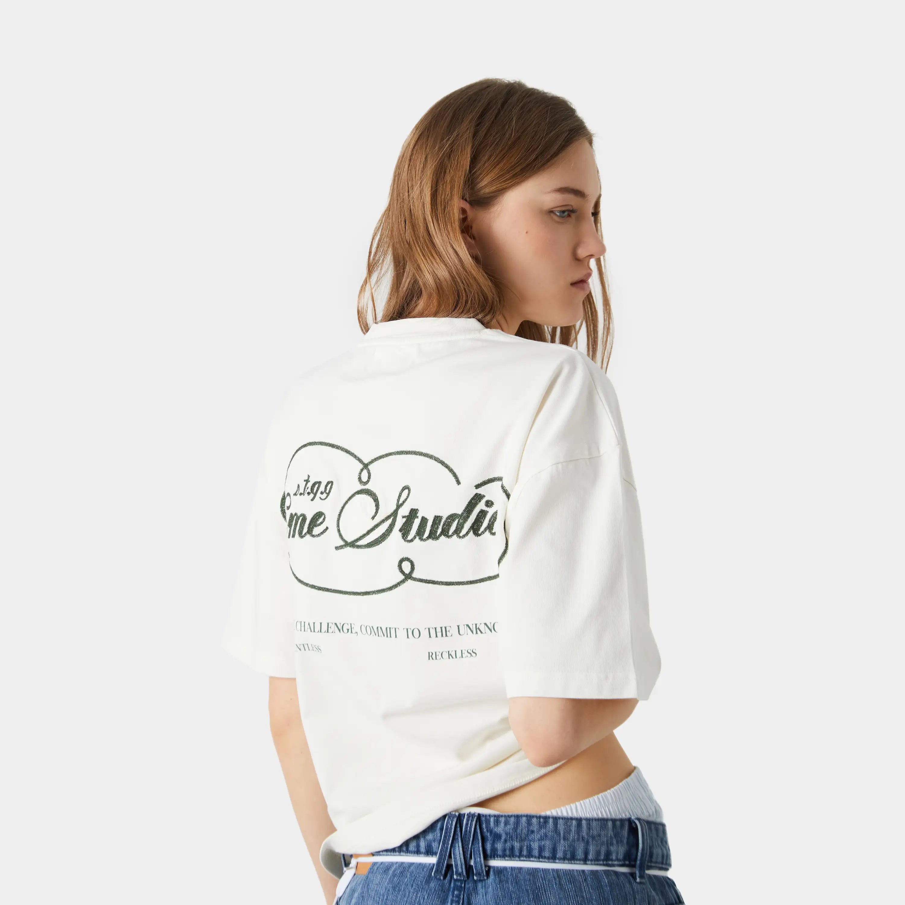 Courageous Off Sand Oversized Tee T-shirts eme