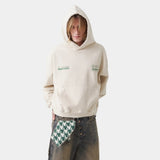 Stamp Off Sand Oversized Hoodie Hoodies Eme Studios