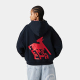 Rensdyr Navy Hoodie Hoodies eme