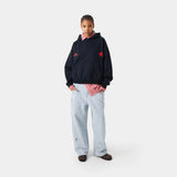 Rensdyr Navy Hoodie Hoodies eme