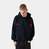 Rensdyr Navy Hoodie Hoodies eme