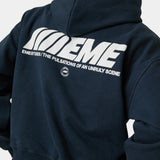 Peyas Navy Oversized Hoodie Hoodies Eme Studios