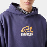 Due Navy Hoodie Hoodies eme