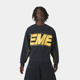 Crossline Navy Long Sleeve T-shirts eme