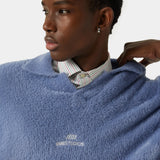 Sully Deep Sea Brushed Knitted Polo Knitwear eme