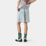 Jammies LS Green Striped Shorts eme