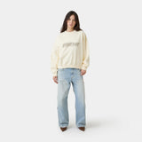 Staple Off Sand Oversized Crewneck Sweatshirts Eme Studios