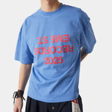 Inside Out Royal Oversized Tee T-shirts eme
